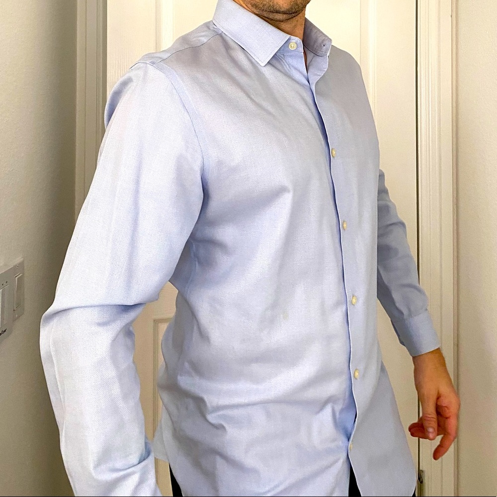 Banana Republic textured dress shirt